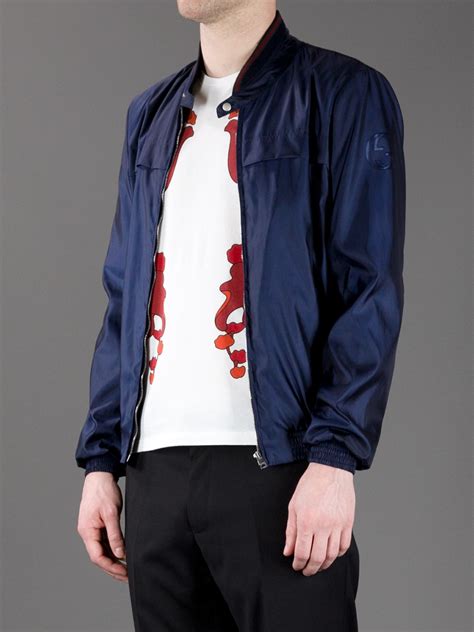 gucci mens nylon bomber jacket|farfetch gucci bomber jacket.